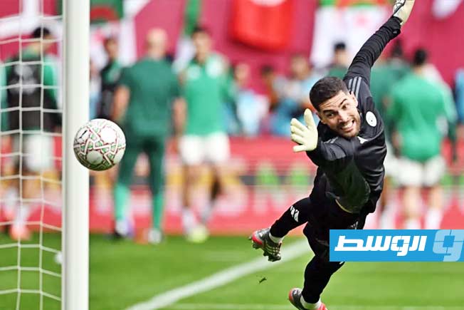 Luca Zidane during the Algeria vs. Sudan Africa Cup of Nations match on Wednesday, December 24, 2025 (X)