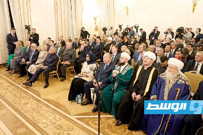 From the ceremony crowning Kazan as the Capital of Islamic Culture for 2026.