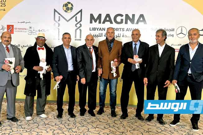 مشهد من حفل توزيع جوائز لَبدة