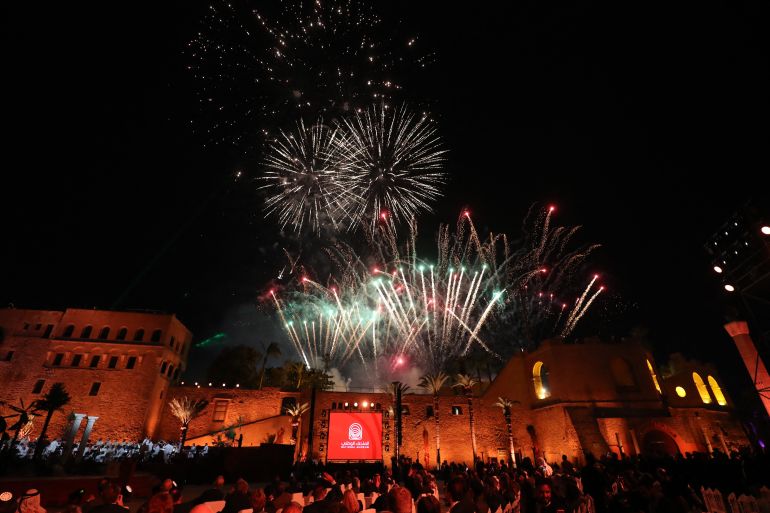 احتفال بإعادة افتتاح المتحف الوطني الليبي في طرابلس (الفرنسية)