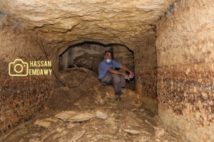 اكتشاف موقع أثري تحت الأرض في قورينا