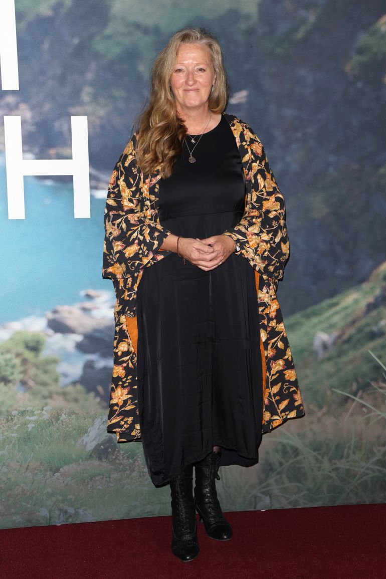 رينور وين تحضر العرض الخاص للفيلم 'طريق الملح' في لندن مايو الماضي