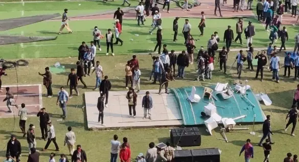 أعمال شغب تُفسد زيارة نجم الأرجنتين إلى الهند ورفع لجنة تحقيق