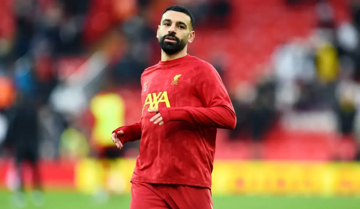 النجم المصري محمد صلاح مهاجم فريق ليفربول