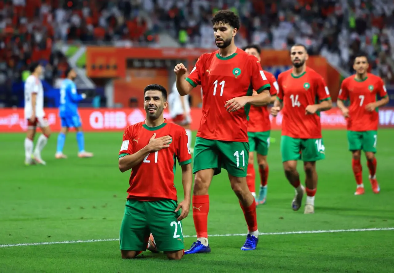 المنتخب المغربي مقعده في نهائي كأس العرب