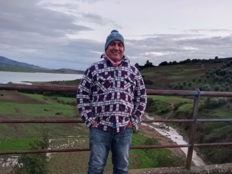 A civil society activist in the village of Azghira, northern Morocco