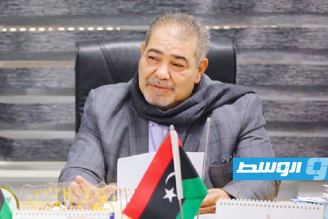 منظر لاجتماع اللجنة البارالمبية الليبية في مقرها، الأحد 28 ديسمبر 2025.