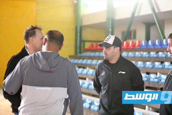 زيارة رسمية قصيرة لبنغازي ضمن التنسيق والتحضير لاستضافة كأس إفريقيا لتنس الطاولة.