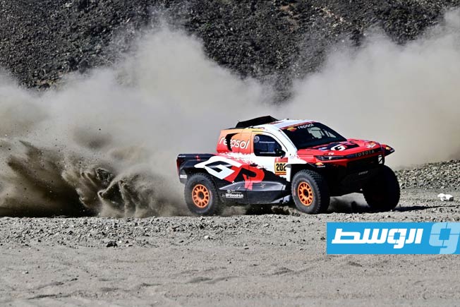 A scene from the Dakar Rally, Saturday, January 3, 2026