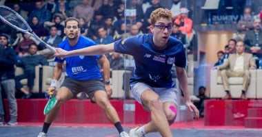 محمد زكريا لاعب الاسكواش