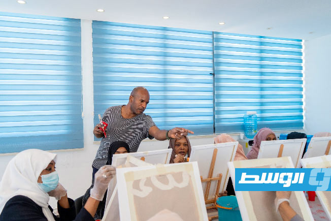 Six artistic sessions in Libyan cities confirm the role of art in mental health care