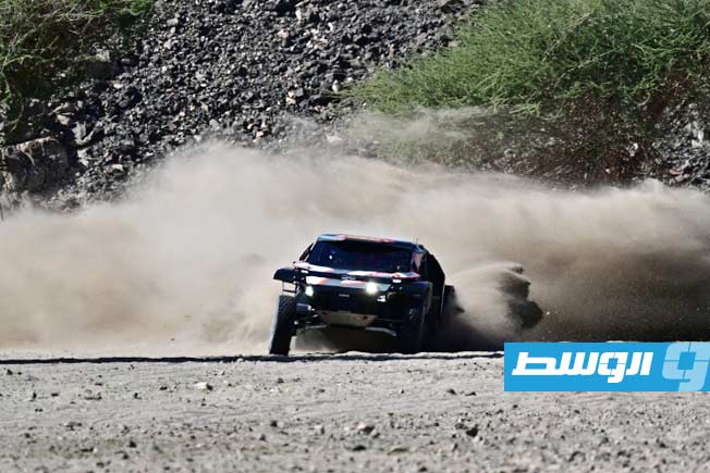 A scene from the Dakar Rally, Saturday, January 3, 2026