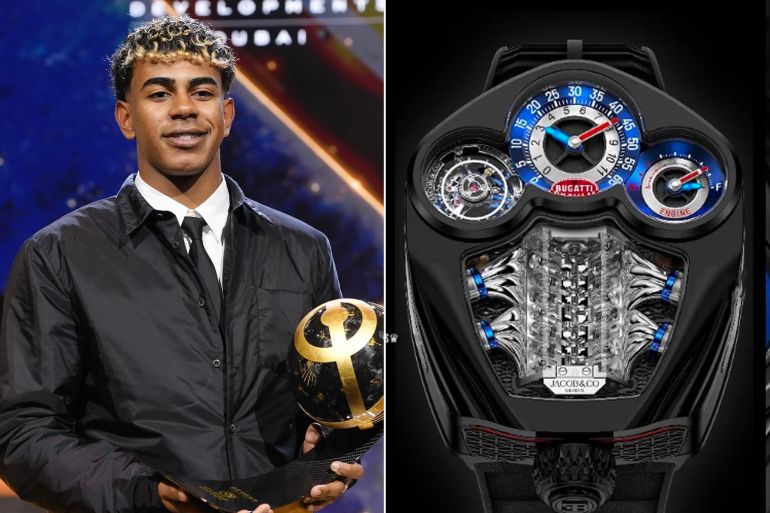 الجوائز تنهال على جوهرة إسبانيا ونادي برشلونة لامين جمال (مواقع التواصل الاجتماعي)