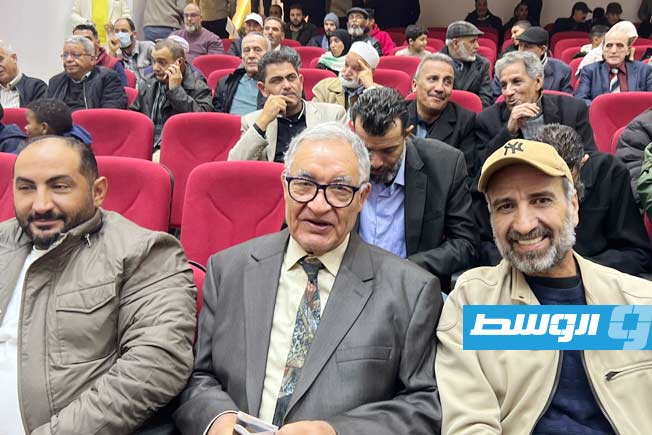 A scene from the opening activities of the National 'Mohamed Salim' Theater in Tripoli on Thursday.