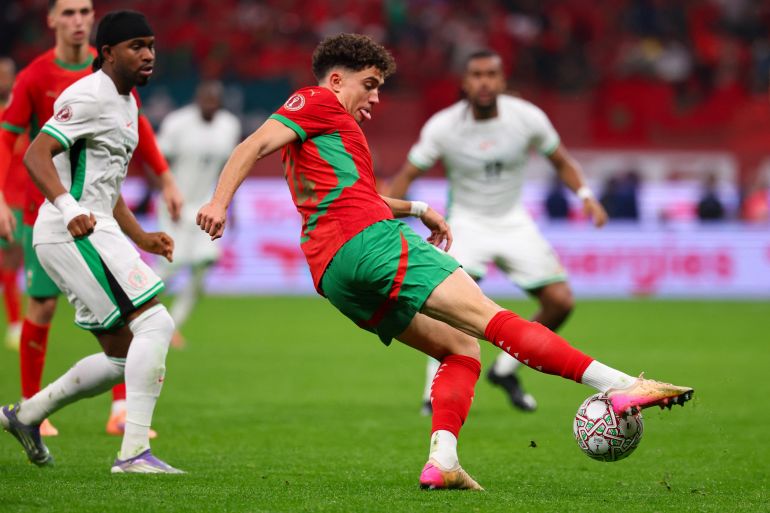 Live broadcast of the Morocco vs Nigeria match in the Africa Cup of Nations