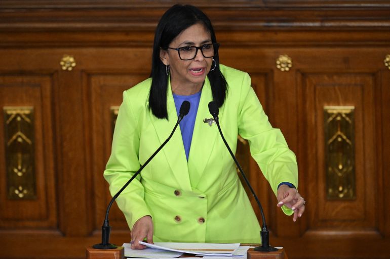 Delcy Rodriguez assumed the presidency of Venezuela on an acting basis after the ousting of Maduro