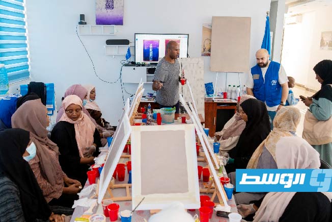 Six artistic sessions in Libyan cities confirm the role of art in mental health care
