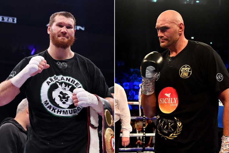 نزال فيوري (يمين) و محمودوف سيقام في 11 أبريل/نيسان القادم (وكالات)