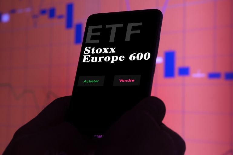 مؤشر ستوكس 600 الأوروبي حقق العام الماضي أكبر مكاسب له منذ 2021 (شترستوك)