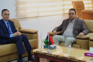 وزيرا العمل والاقتصاد يناقشان تنظيم أوضاع العمالة الأجنبية