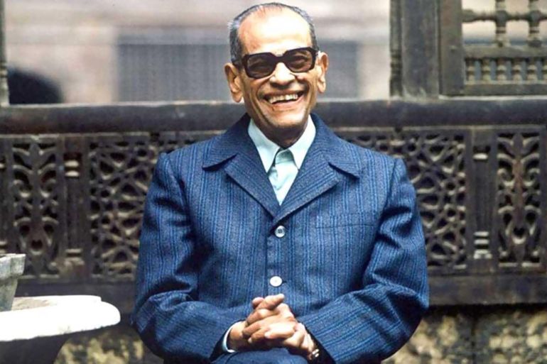 Naguib Mahfouz.. the first Arab to win the Nobel Prize in Literature