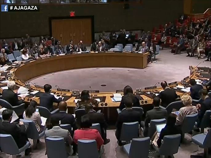 جلسة طارئة لمجلس الأمن حول الأوضاع في غزة (الجزيرة)