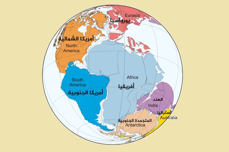 قارة "بانجيا" أولى القارات التي تشكلت على سطح الأرض بعيد نشوئها (جامعة تكساس)