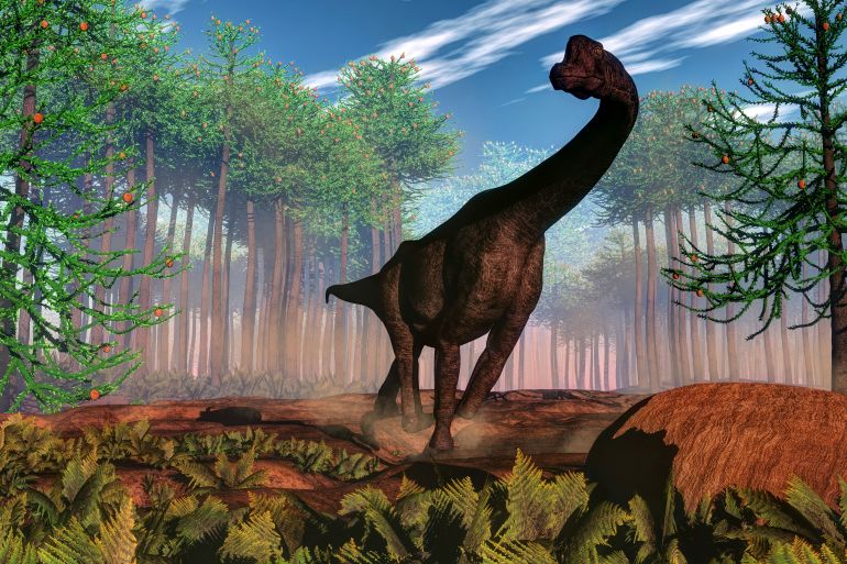 عندما كانت هذه الحيوانات تمشي، كانت الأرض تهتز تحت أقدامها (غيتي)