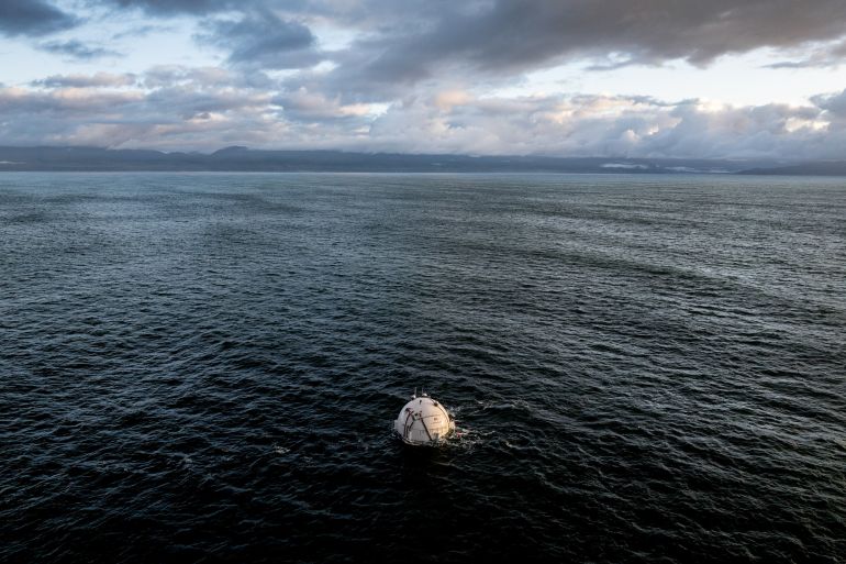 The Ocean 2 device during testing